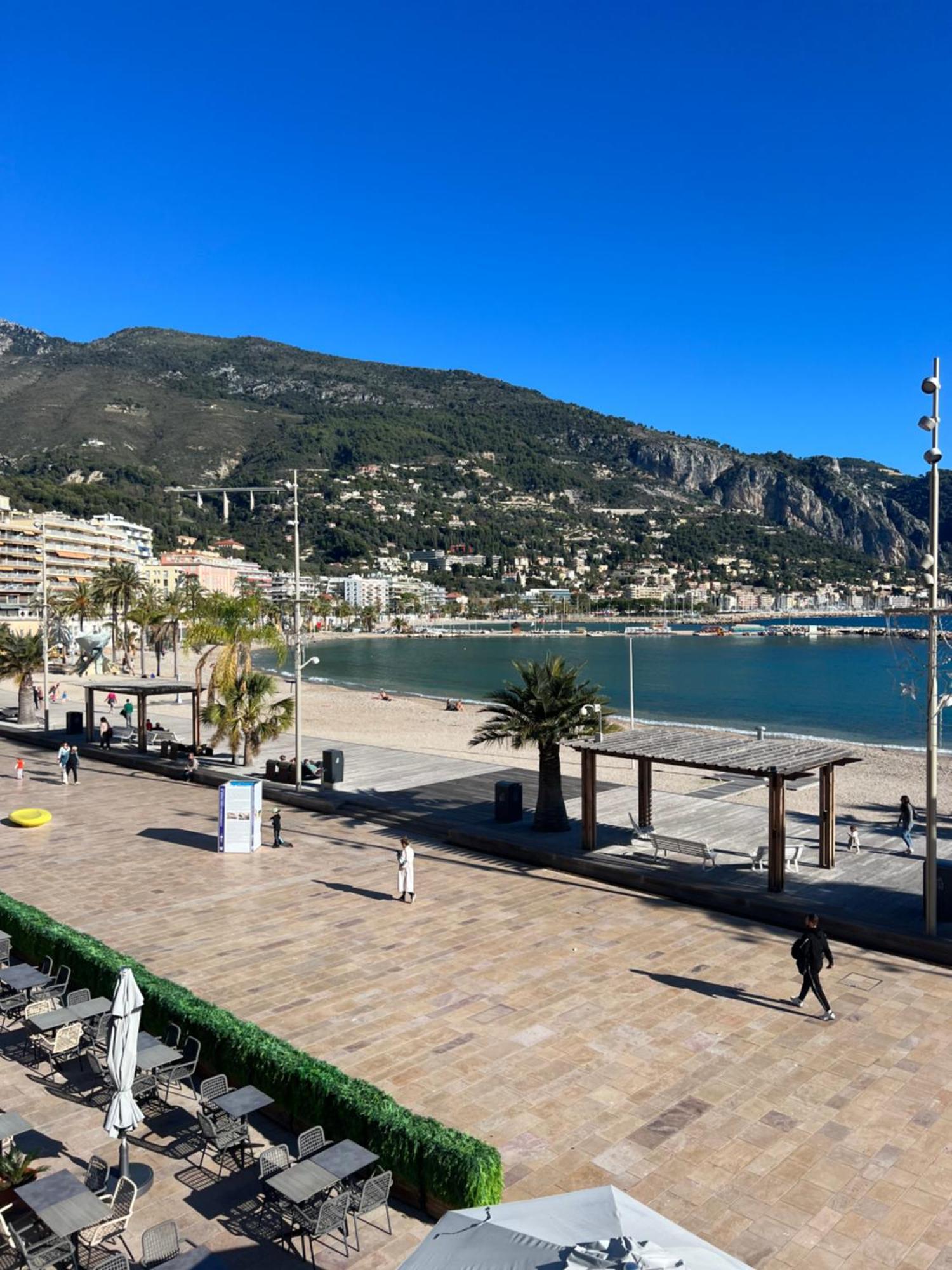 Residence Mona Lisa Bord De Mer Menton Exterior foto